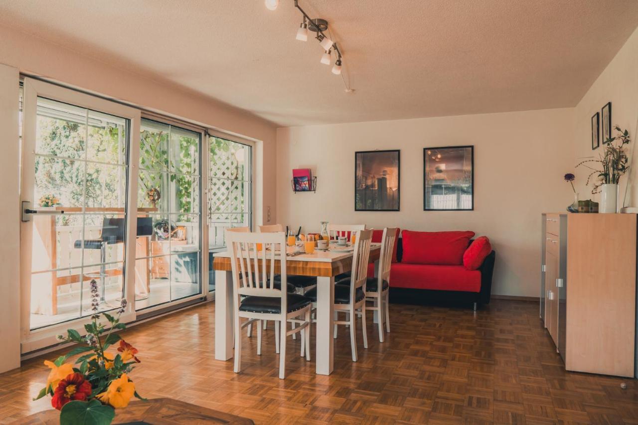 Gardenia-Altach, 2-4 P, Kueche, Garten, Terrasse, Parkplatz, Wifi, Ski Stellplatz Kültér fotó