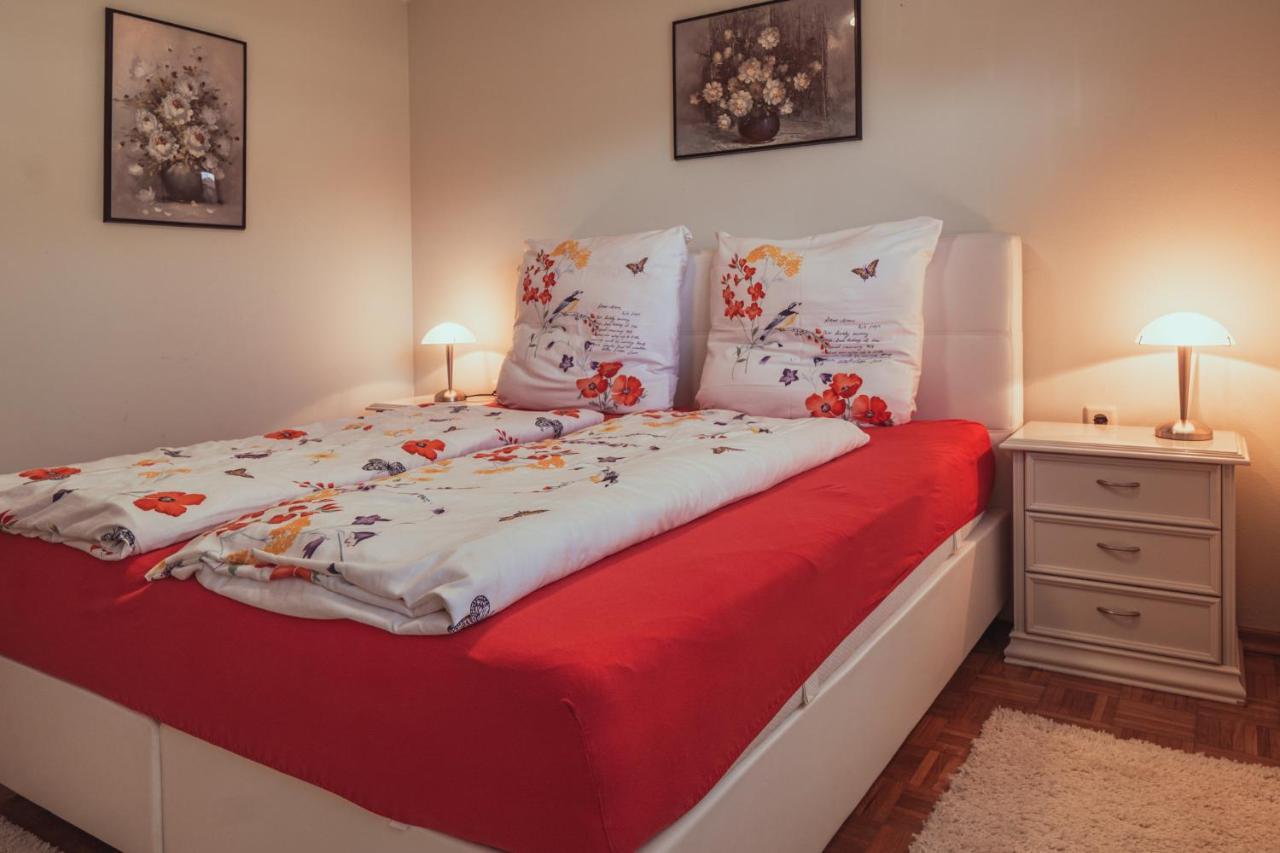 Gardenia-Altach, 2-4 P, Kueche, Garten, Terrasse, Parkplatz, Wifi, Ski Stellplatz Kültér fotó