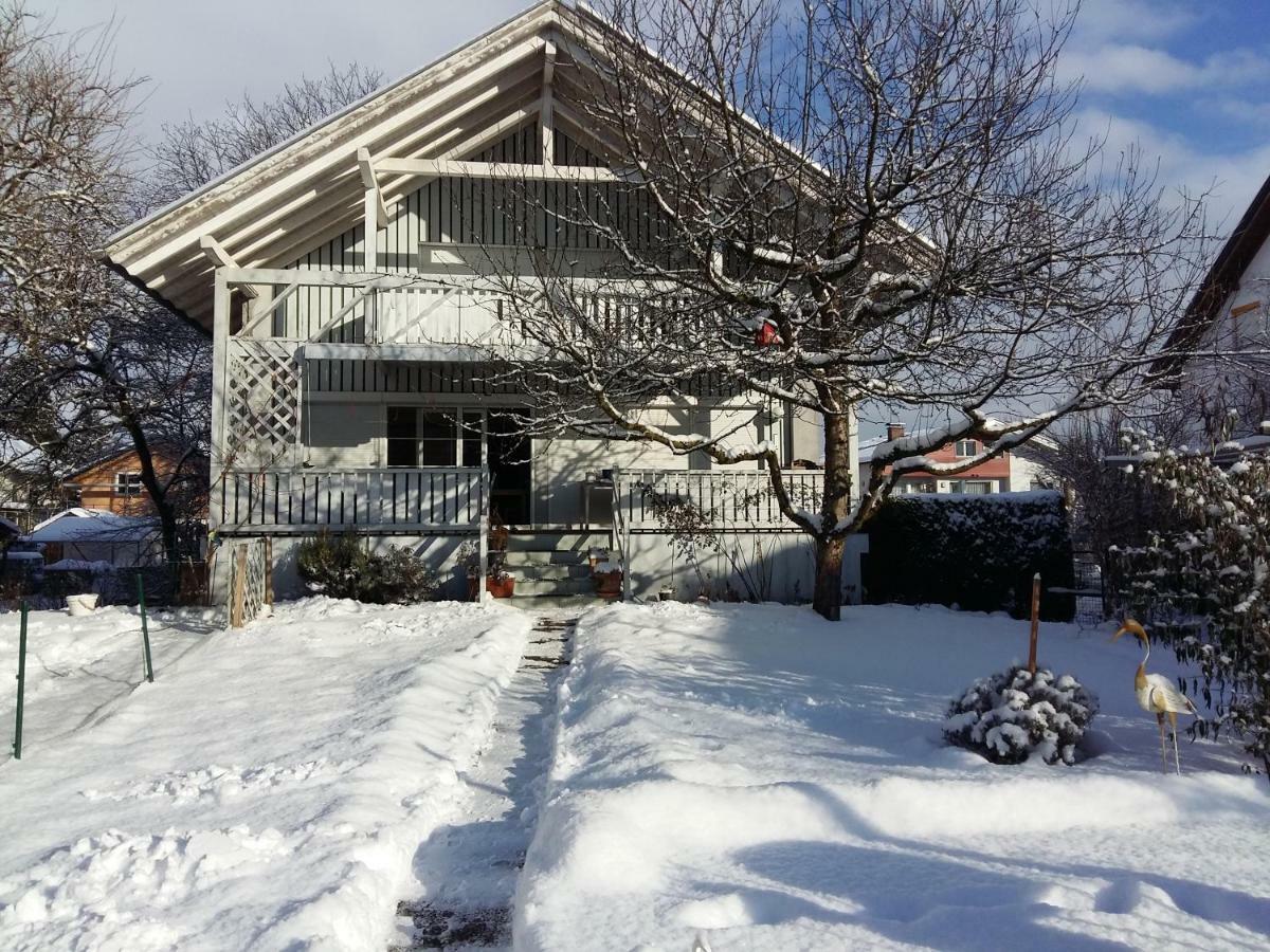 Gardenia-Altach, 2-4 P, Kueche, Garten, Terrasse, Parkplatz, Wifi, Ski Stellplatz Kültér fotó